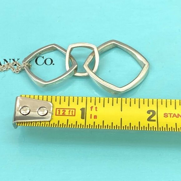 MINT CONDITION!!  Tiffany & Co. Frank Gehry Interlocking Torque Necklace - Picture 5 of 6